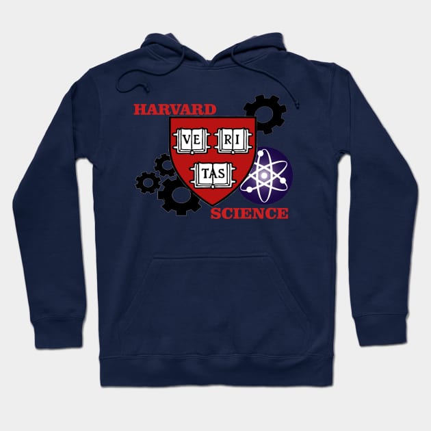 harvard science Hoodie by AMIN